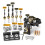 Woodworking Hole Punching Kit Adjustable Depth Aluminum Drill 5