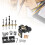 Woodworking Hole Punching Kit Adjustable Depth Aluminum Drill 2