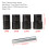 5Pcs Locking Spline Star Hex and Fluted Hex Lug Nuts Remover Set 3