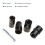 5Pcs Locking Spline Star Hex and Fluted Hex Lug Nuts Remover Set 6