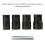 5Pcs Locking Spline Star Hex and Fluted Hex Lug Nuts Remover Set 5