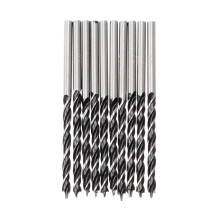 10Pc Twist Drill Bit High Carbon Steel Wood Plank Hole Twist