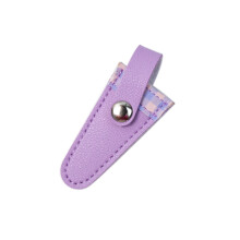 Embroidery Scissors Sheath Color Lattice-08 pink and purple p