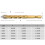 Drill Bit Set Professional Drill Bit Set for Glass Brick-6MM 7