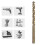 High Precise M35 Twists Drill Bit Set for Metalworking and-7mm 3