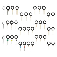Juego de 82 piezas para extraer terminales de coche y conectores de cables.