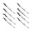 Interchangeable Head Anti-static Tweezers-   ESD259 pointed 2