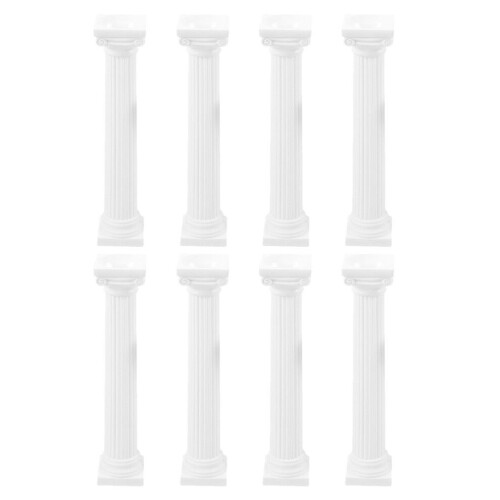 Ensemble de 8 petites colonnes romaines 6 2