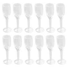 80 gesimuleerde wijnglazen/kopjes voor een poppenhuis