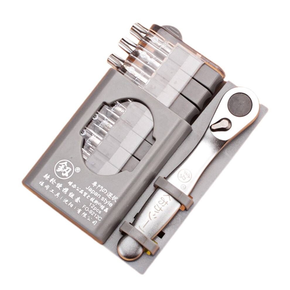 Ratchet Screwdriver Positive And Negative-Plum Blossom Hexagon 7696000256399