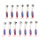 Mini Ratchet 1/4" Drive Ratchet Handle 72 Teeth Quick-14mm 4