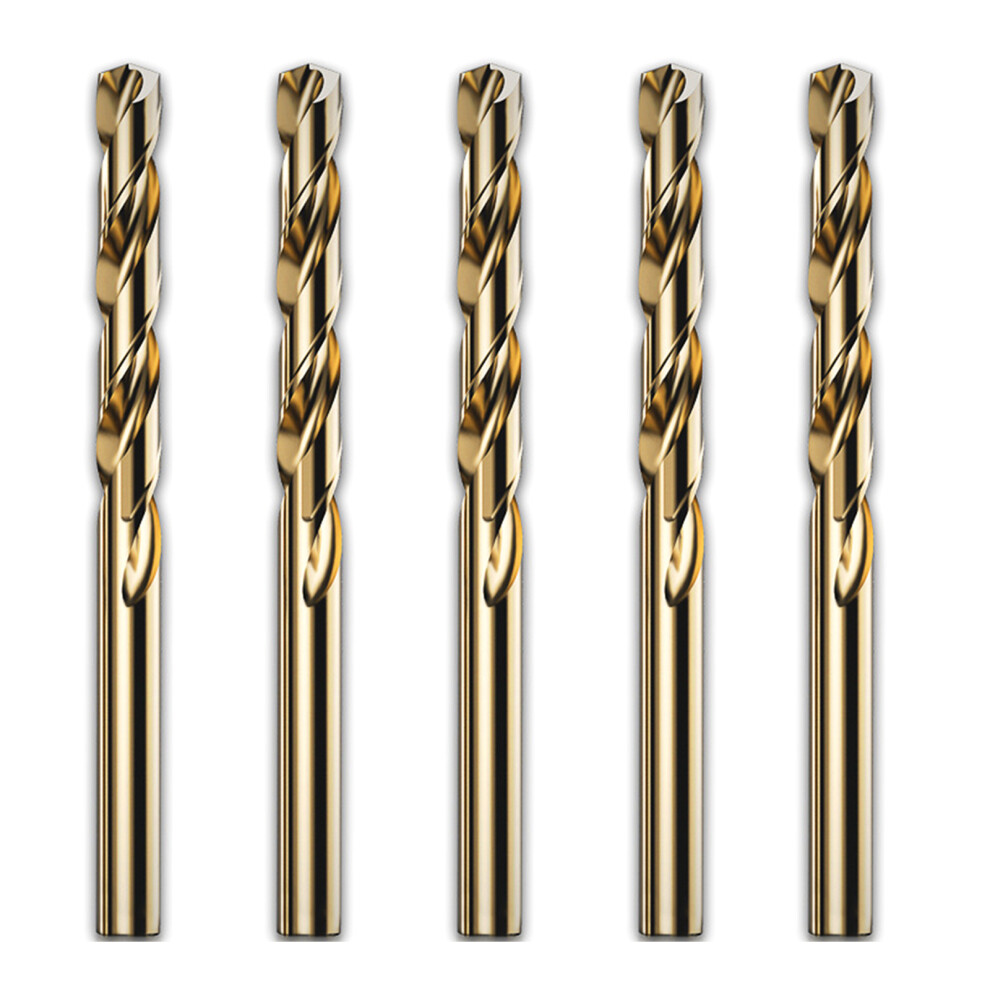 5Pieces Industrial Grade Twist Drill Bit-4Mm 7696000257259