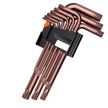 9Pcs/set Hex Key Wrench Sets L Shape Repair-S2 extended pattern