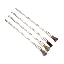 4Pcs Steel Wire Brushes Polishing Wheel Brush Tools Mini Brushed