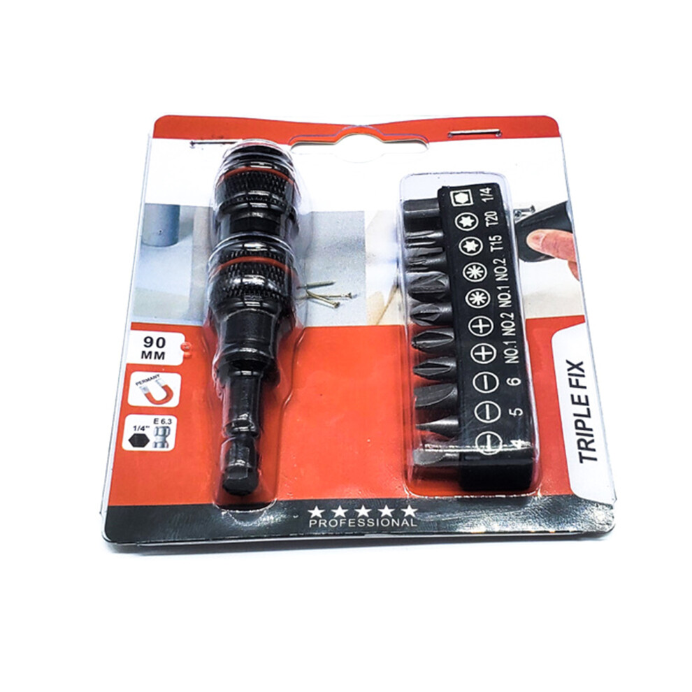 Magnetic Screwdriver Drill Bit Holder Angle Pivoting Bit Tip 7696000257655