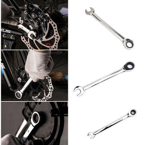 Portable Universal 72 Teeth Reversible Ratchet Spanner Car-24mm 2