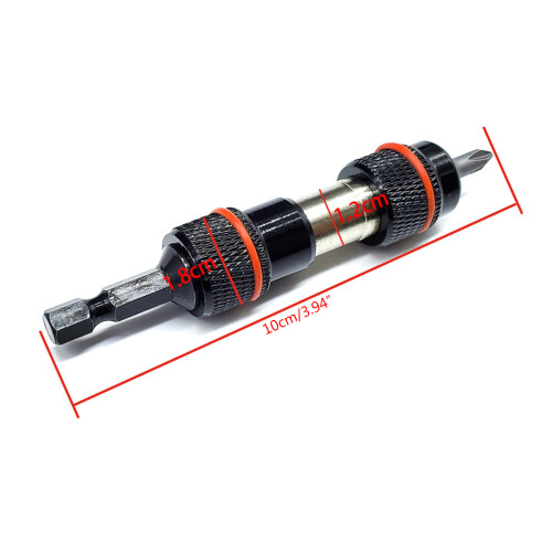 Magnetic Screwdriver Drill Bit Holder Angle Pivoting Bit Tip 2