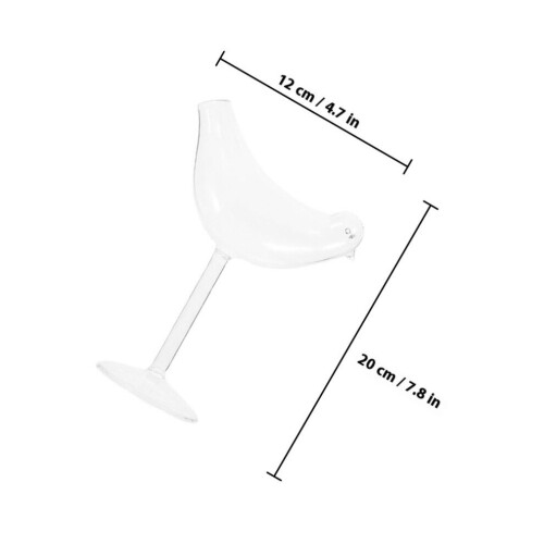 8 vogelförmige Cocktail-Weingläser 1