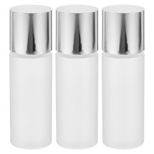 3 szt. uzupełnialne butelki 100 ml do kosmetyków, kremów, makijażu
