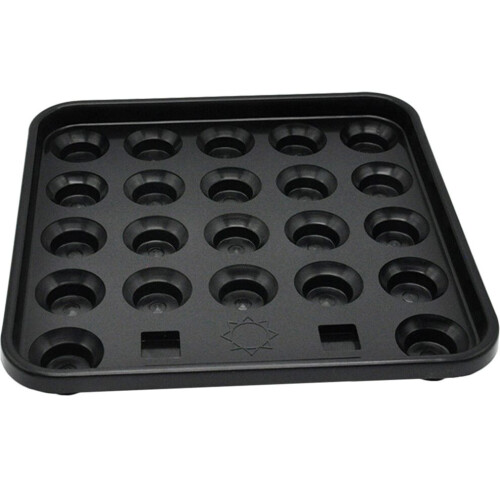 Bandeja para 22 bolas de billar, bolas de snooker, bandeja de transporte, bolas de mesa