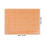 A4 Double-Sided Orange Plastic Cutting Mat for Sewing 2