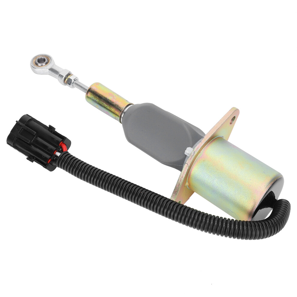 3930233 Dc12v Fuel Shut Off Solenoid Valve For Excavators Construction Vehicles 8711360342731