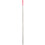 19 mm diameter, replacement handle for floor brooms and 2