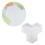 Maple leaf path shape for hand-cast concrete paving slabs, road construction 1