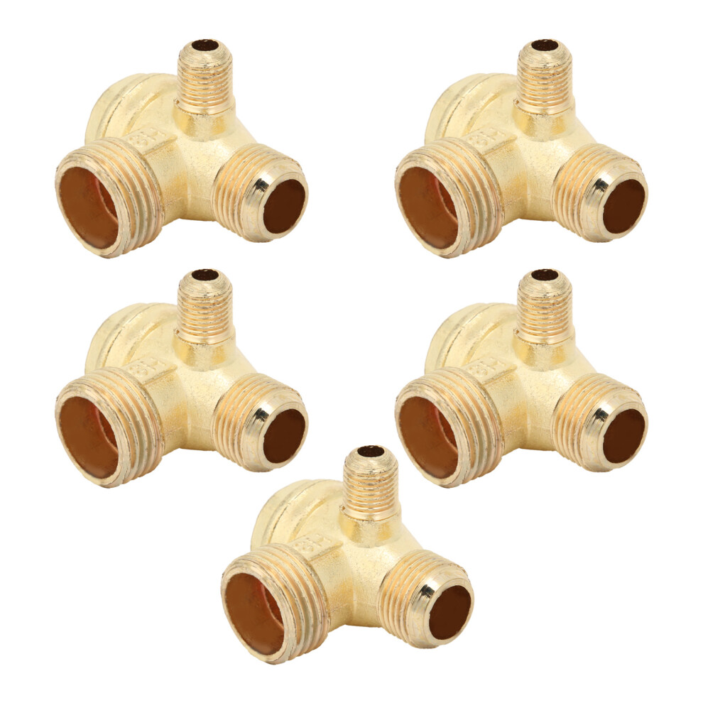 Small Air Pump Check Valve 1ÂWay Zinc Alloy 1/2X3/8X10 For Compressor Use 6951360343525