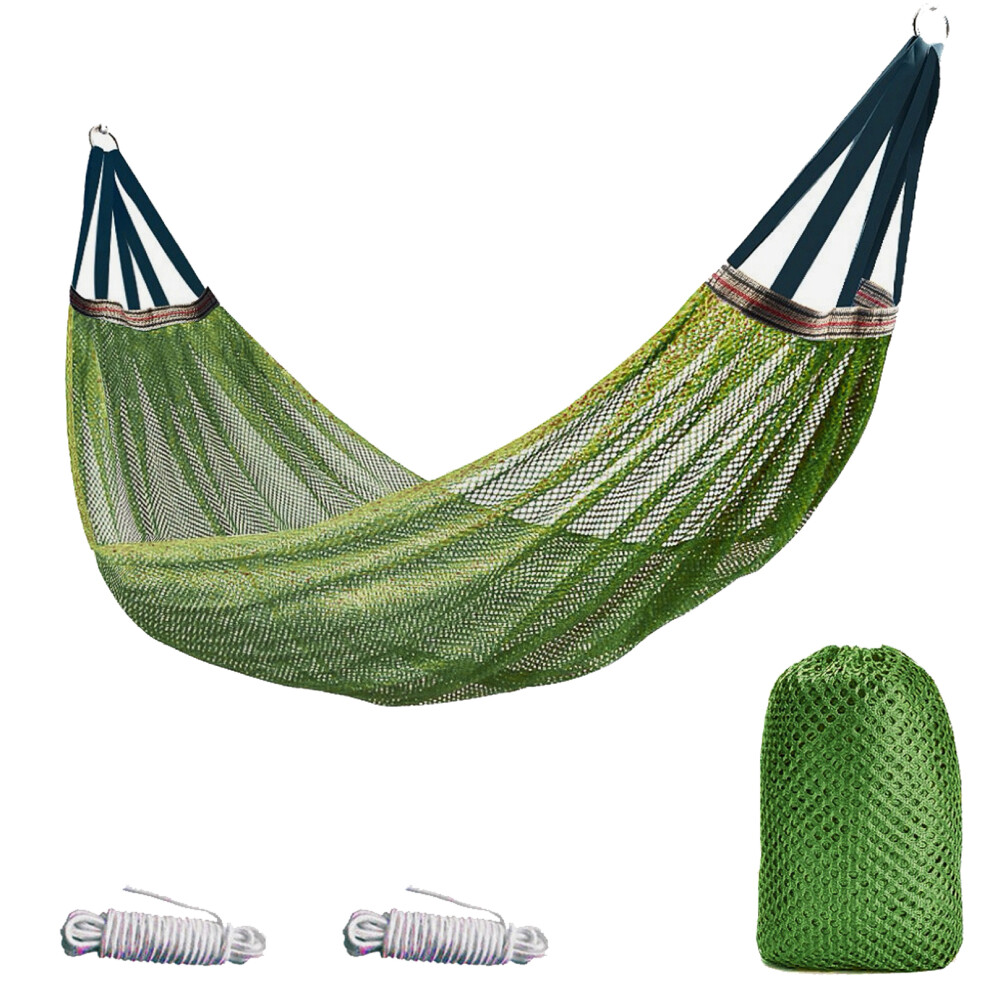 (green) Portable Camping Hammock With Straps And Bags mple Transport Super-image-OPC-PMXKM86-NEW