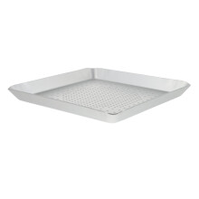 Pizzablech aus Aluminiumlegierung, Backwerkzeug, silber, 1