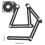 Aluminum alloy angle gauge for tile openings, universal router 3