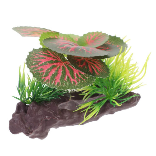 Planta de acuario artificial para pecera