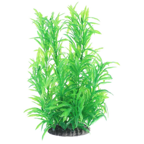 Akvariedesign, vattenväxter, plastsimulering, grönt 2