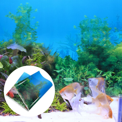 Fond d'aquarium autocollant 2