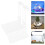 Aquarium Transparente Badeplattform 1 Set 2
