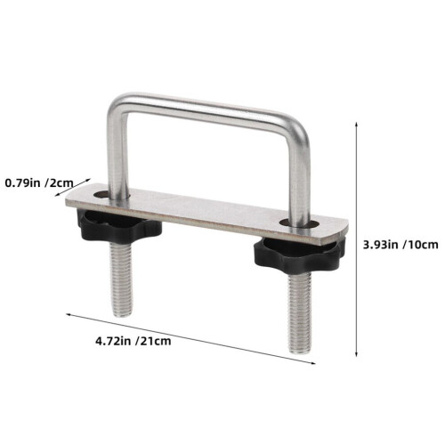 Gepäckträger-Kippverriegelung, Dachklemmen, Reise-Silber 1