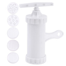 2 mini handbediende pastamachines, ruimtebesparend, met 5