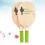 Raqueta de bádminton de madera 4