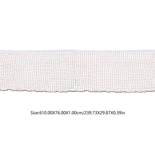 Badmintonnetz, dunkelrot, 1 1