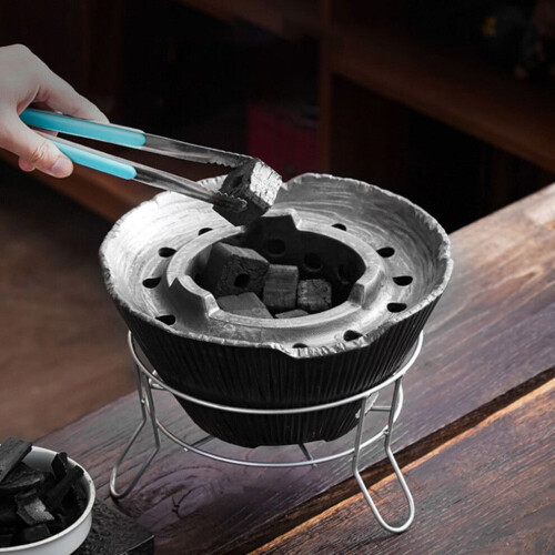 Bärbart bambuskol för koreansk grillning utomhus 2