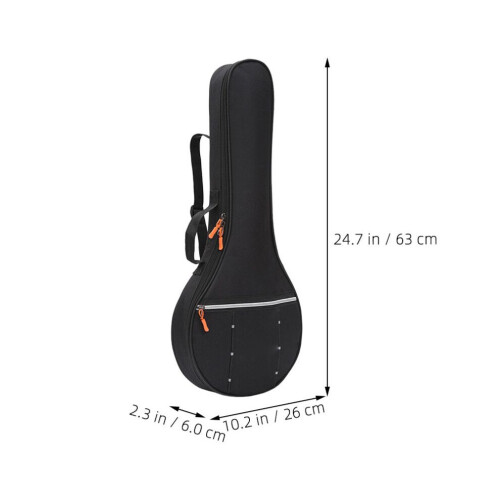Banjo hard case 4-string storage bag 1