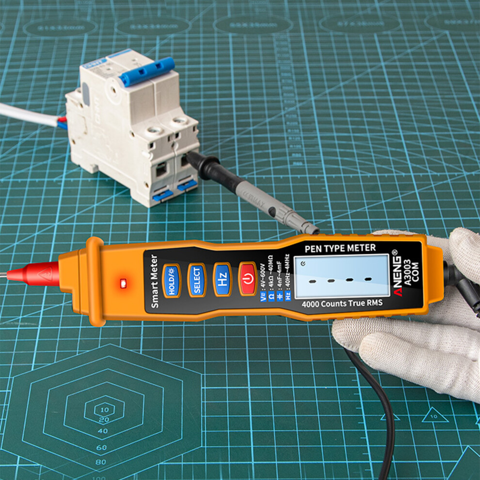 A3003 Digital Pen Multimeter 4000 Counts NCV AC/DC Voltmeter Resistance-image-OPC-PMXKV2Q-NEW