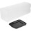 Bread bin, kitchen bread organizer, black plastic, 1 1
