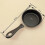 Mini frying pan, 12 cm, Iron pan, non-stick coating 1