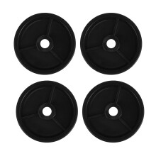 Wheel For Trailers Casters For Gas Heater Black Pp 4pcs