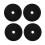 Wheel For Trailers Casters For Gas Heater Black Pp 4pcs 1