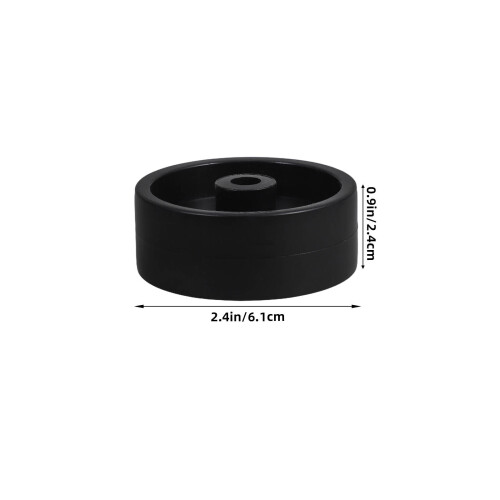 Wheel For Trailers Casters For Gas Heater Black Pp 4pcs 1