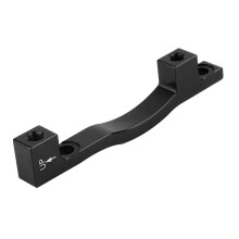 Bike Scheibenbremsadapter A-F203 für MTB Mountainbike - Langlebig, Schwarz