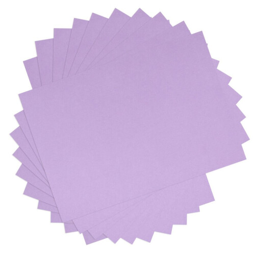Paars kartonpapier voor knutselprojecten, 10 stuks